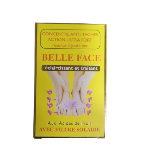 Belle face concentre eclaircissant 60ml