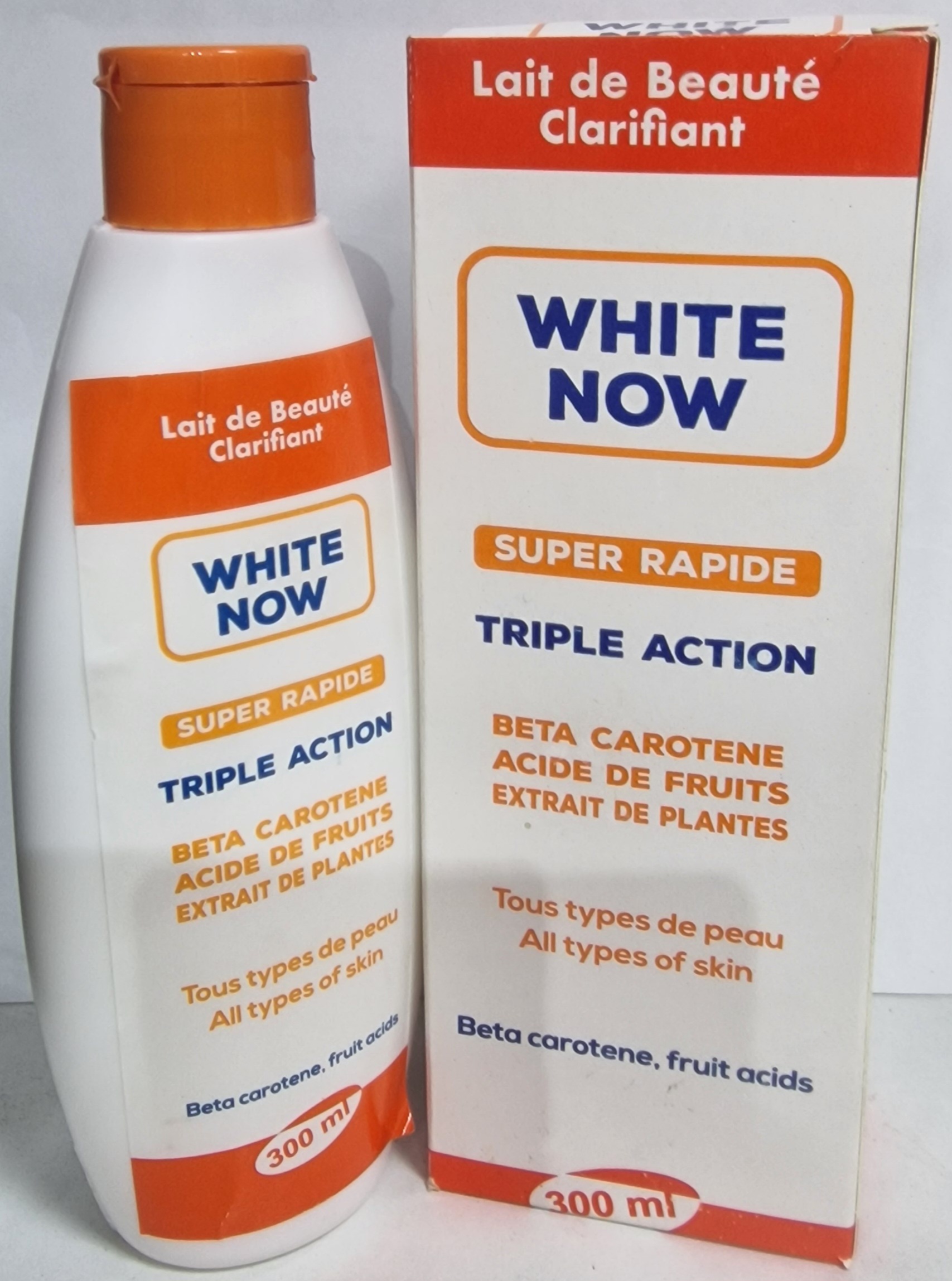 White now lait de beaute eclr 300ml