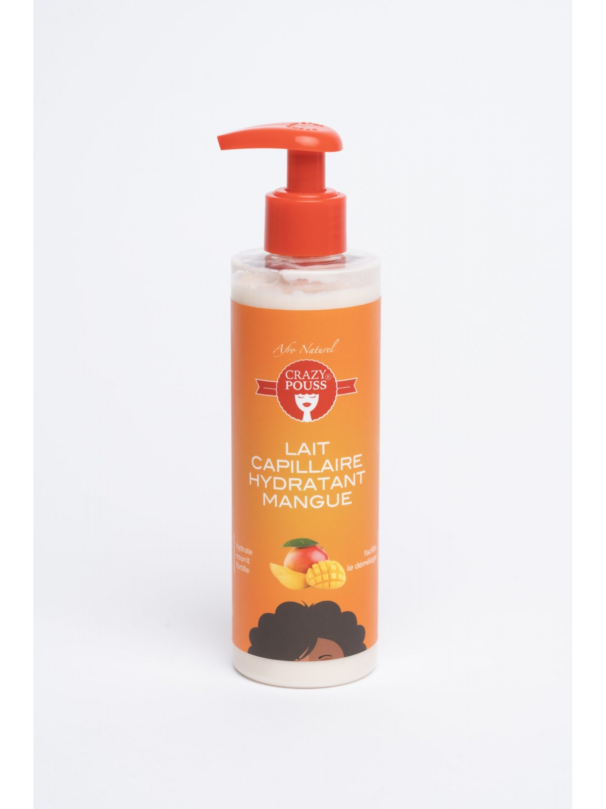 Crazy Pouss Mangue Lait Capillaire 250ml