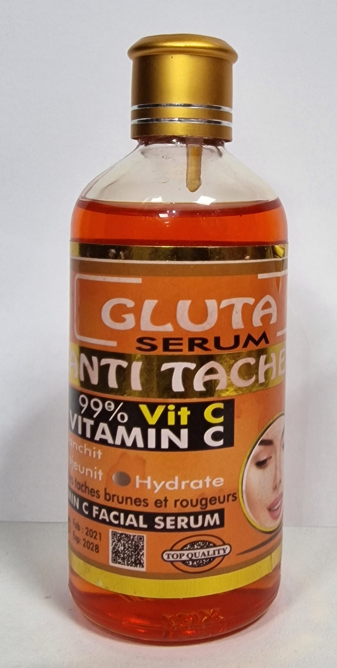 Gluta serum vitamine c anti taches 100g