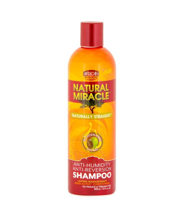 African pride natu mira straig shampoo 355ml