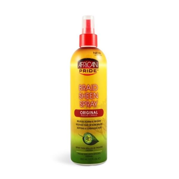 African pride braide sheen spray original 355ml