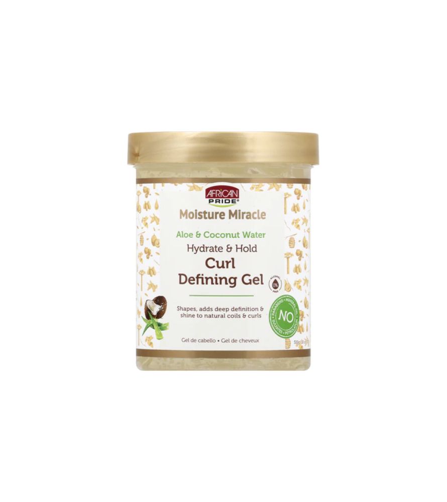 African pride moisture mira curl define gel 16oz