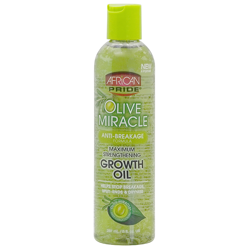 African pride olive mira growth oil 237ml