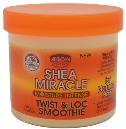 African pride shea mirac twist&loc smoothie 340g