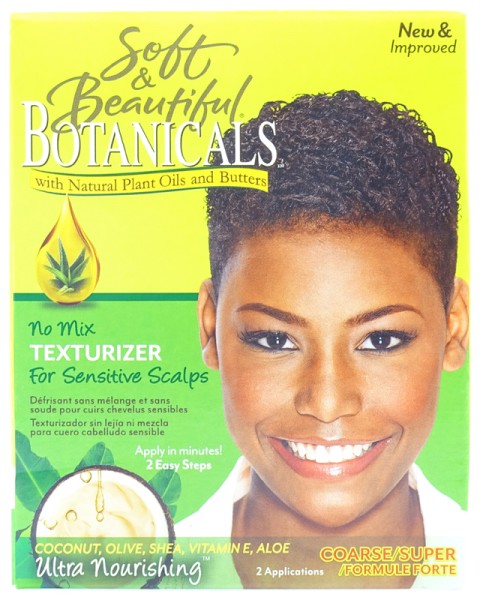 S&b botanicals relaxer super 2 application