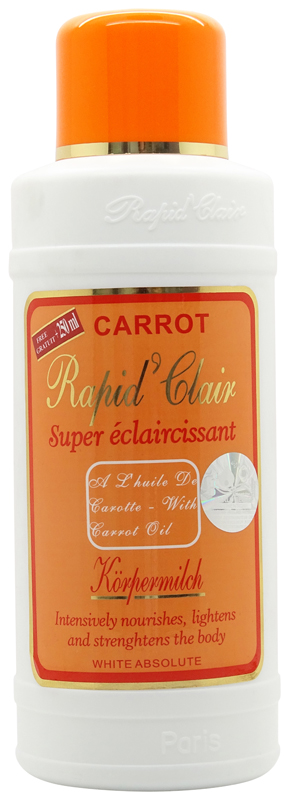 Rapid clair lait carrot eclaircissant 750ml