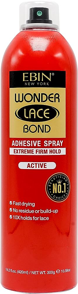 Ebin Lace Bond Spray Active Rouge 420ml