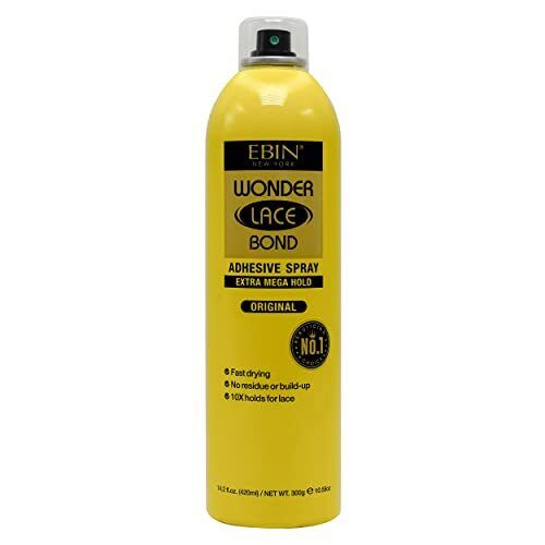 Ebin Lace Bond Spray Original Jaune 180ml