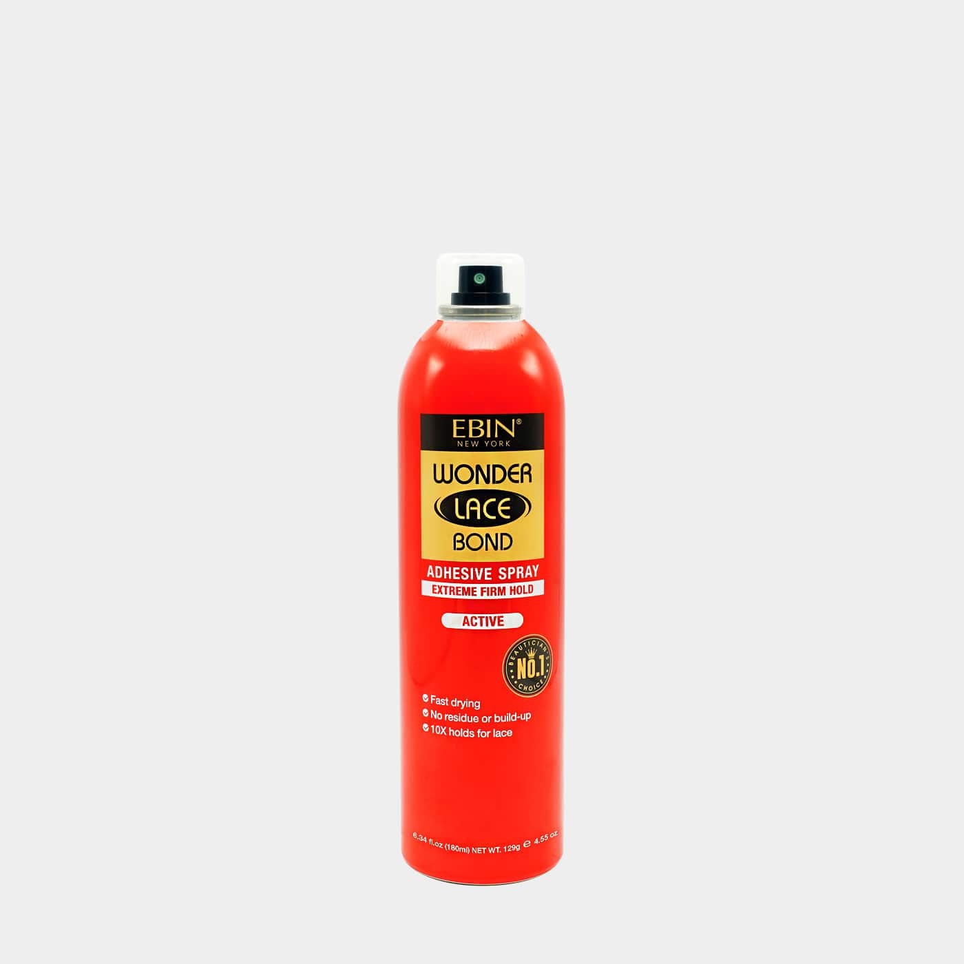 Ebin Lace Bond Spray Active Rouge 180ml