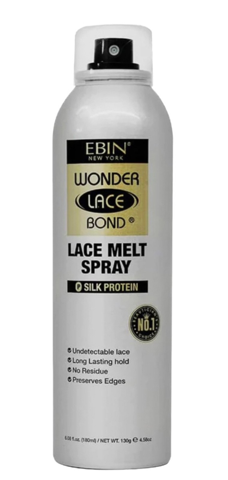 Ebin Lace Melt Spray Silk Protein Silver 80ml