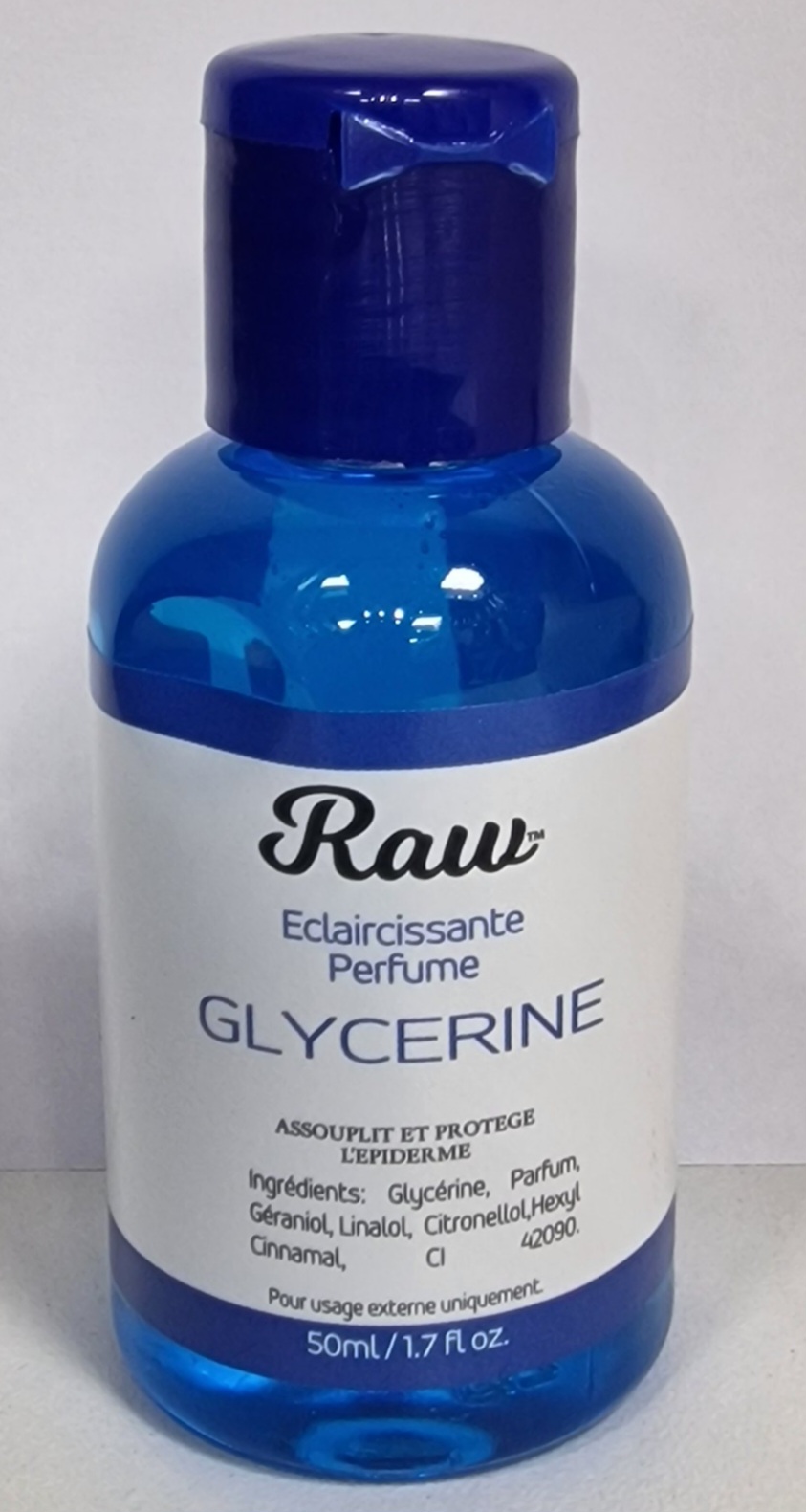 Raw Glycerine Eclaircissante Perfume 50ml