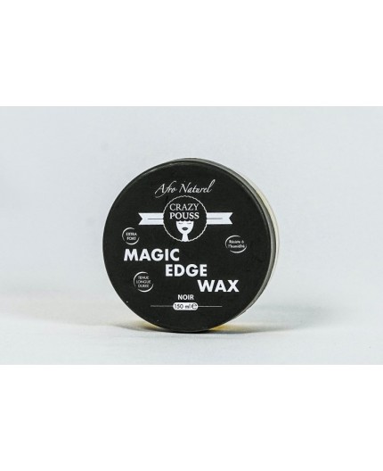 Crazy Pouss Magic Edge Wax Noir 150ml