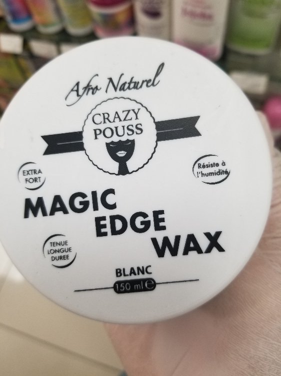 Crazy Pouss Magic Edge Wax Blanc 150ml