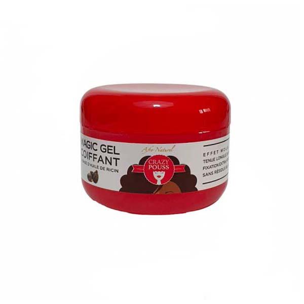 Crazy Pouss Magic Gel Huile De Ricin Coiffant 500m