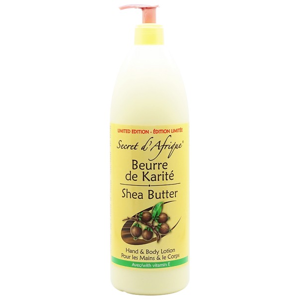 Secrets d'afrique shea butter lotion 1000ml