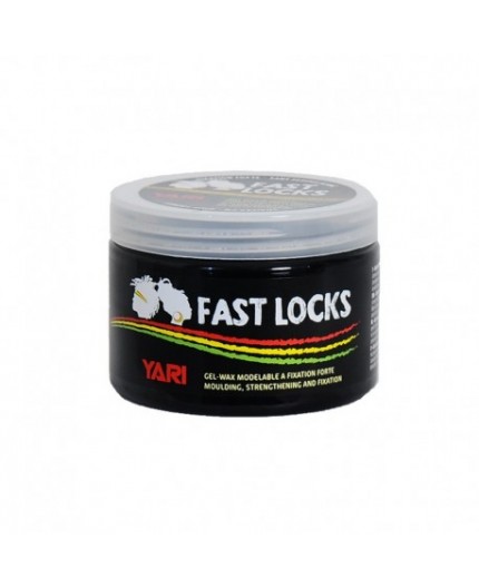 Yari fast locks gel wax noir 300ml