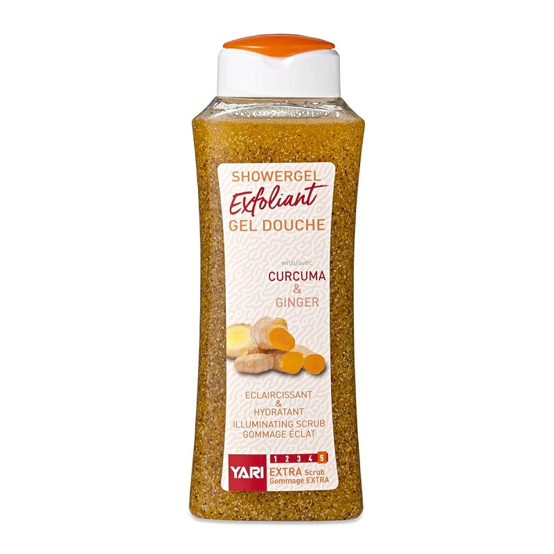 Yari curcuma et ginger geldouche exfoliant 500ml