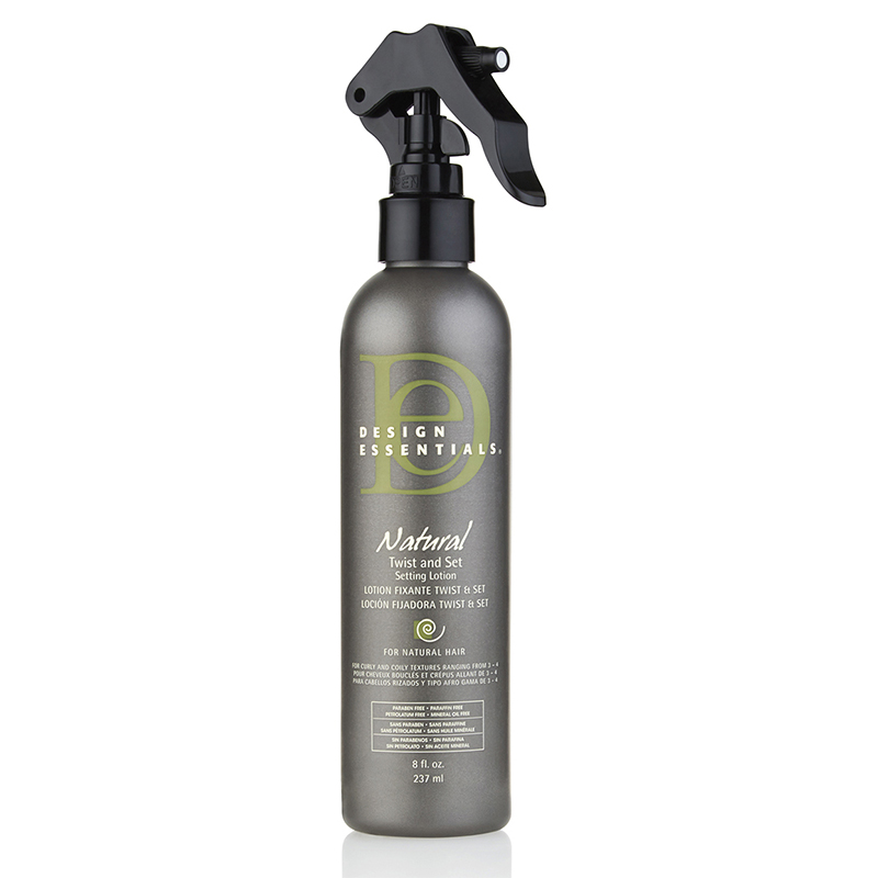 Design essentials twist set setting lotion 237ml