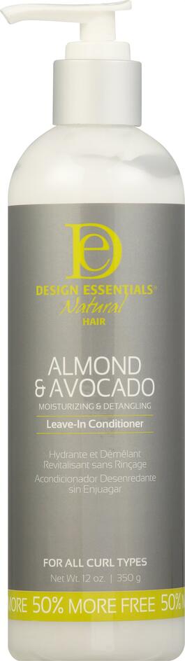 Design essentials alm & avoc leave in condit 350ml