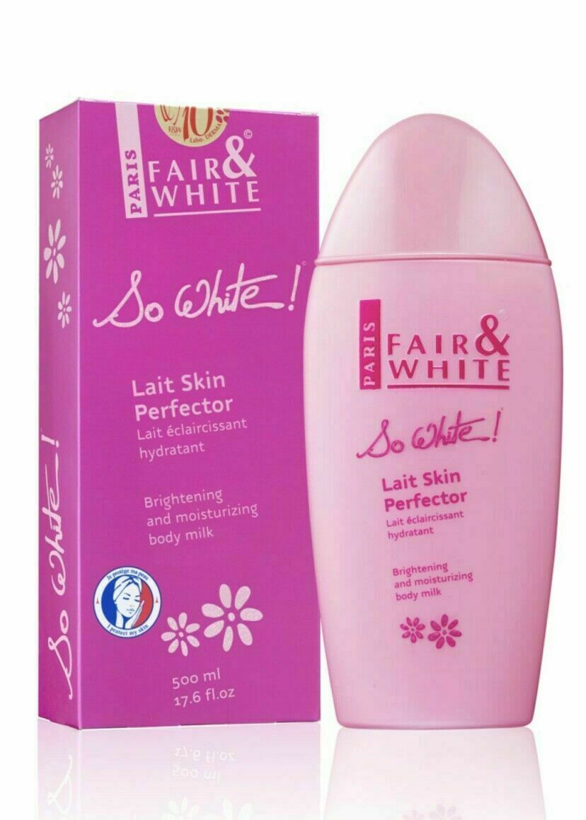F&W so white lait eclaircissant 500ml