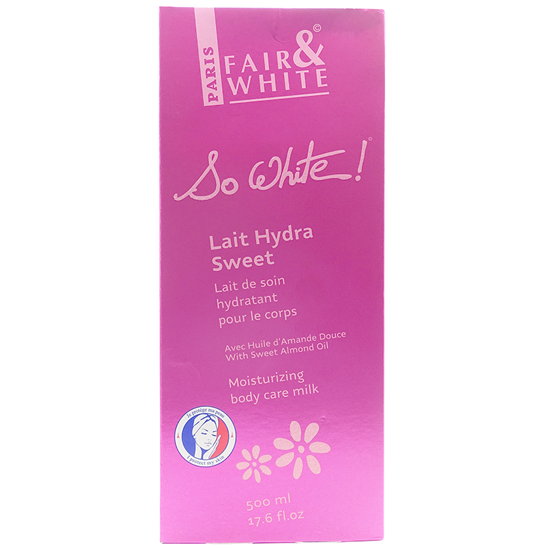 F&W so white sweet hydra lait 500ml