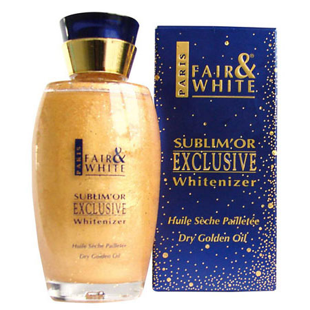 F&W exclusive white dry golden oil 50ml