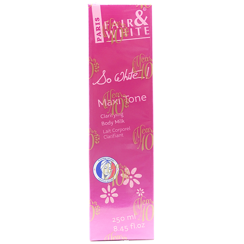 F&W so white maxi tone 250ml
