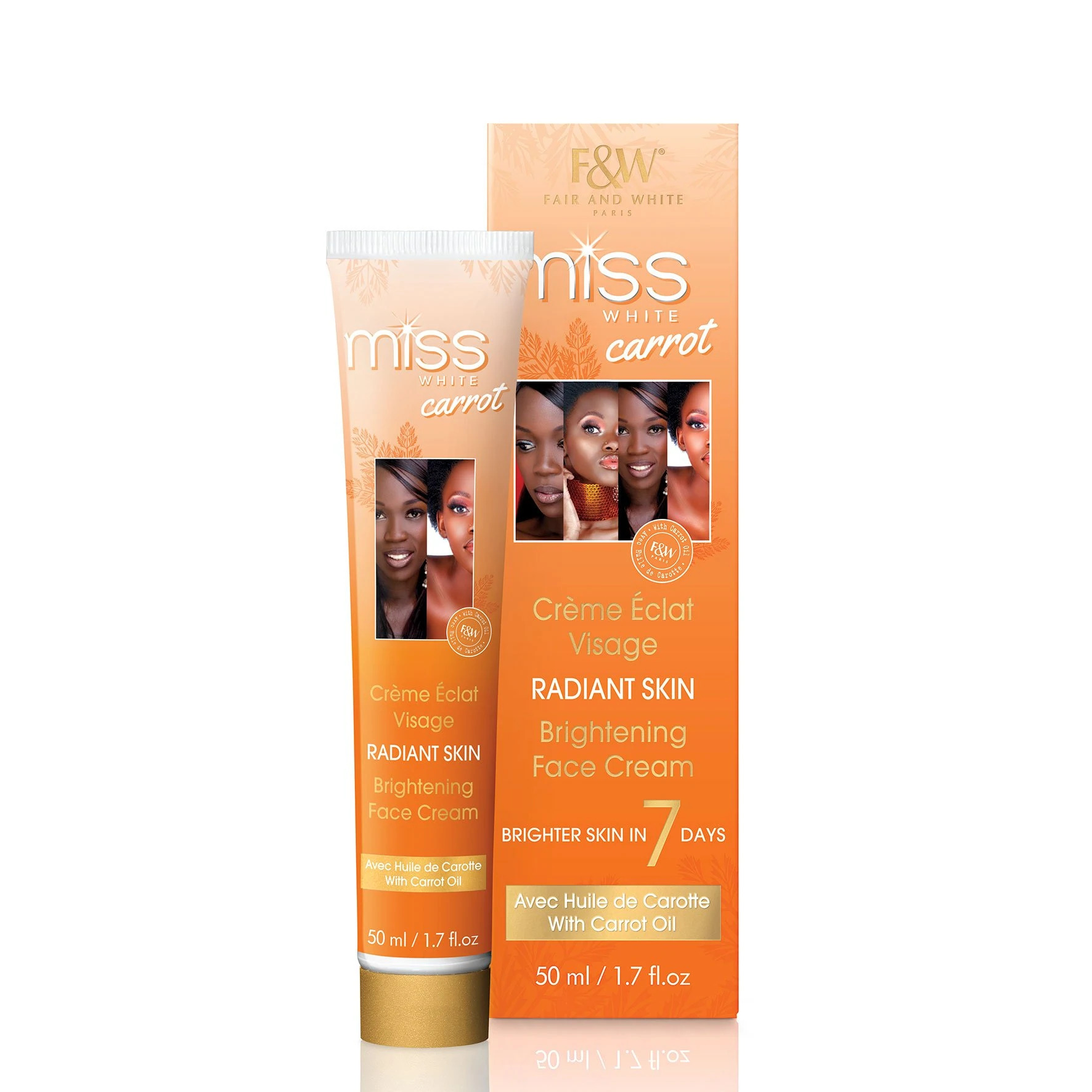 F&W miss white carotte creme 50ml