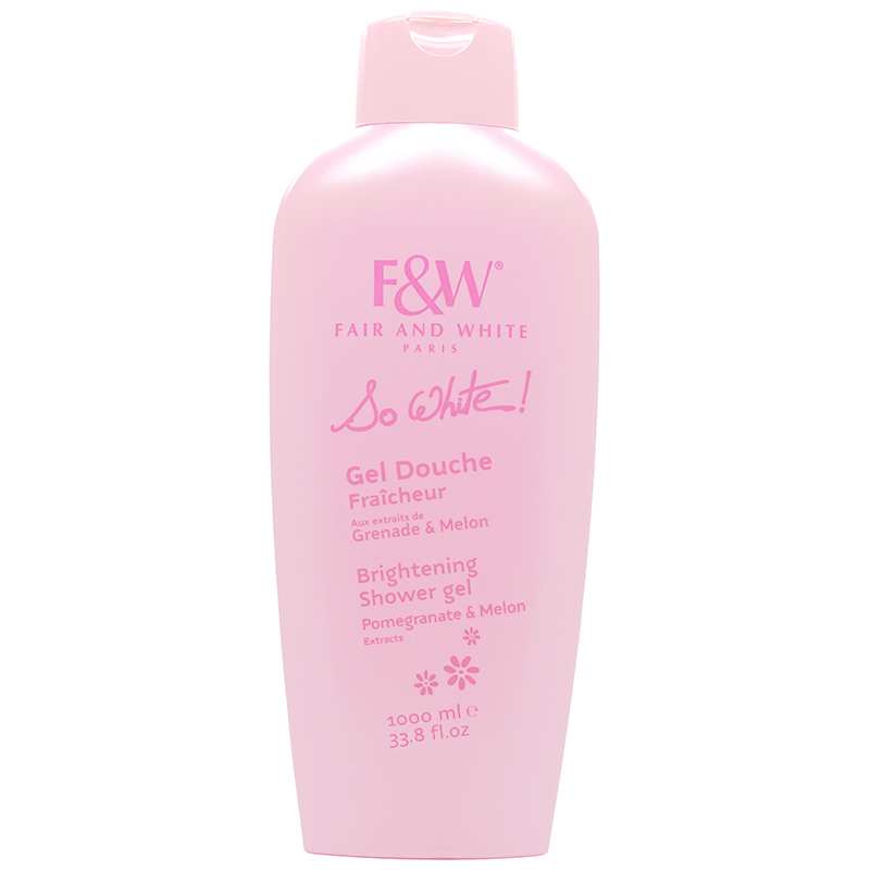 F&W so white gel douche 1000ml