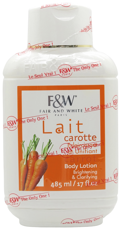 F&W orginal carotte lait 500ml