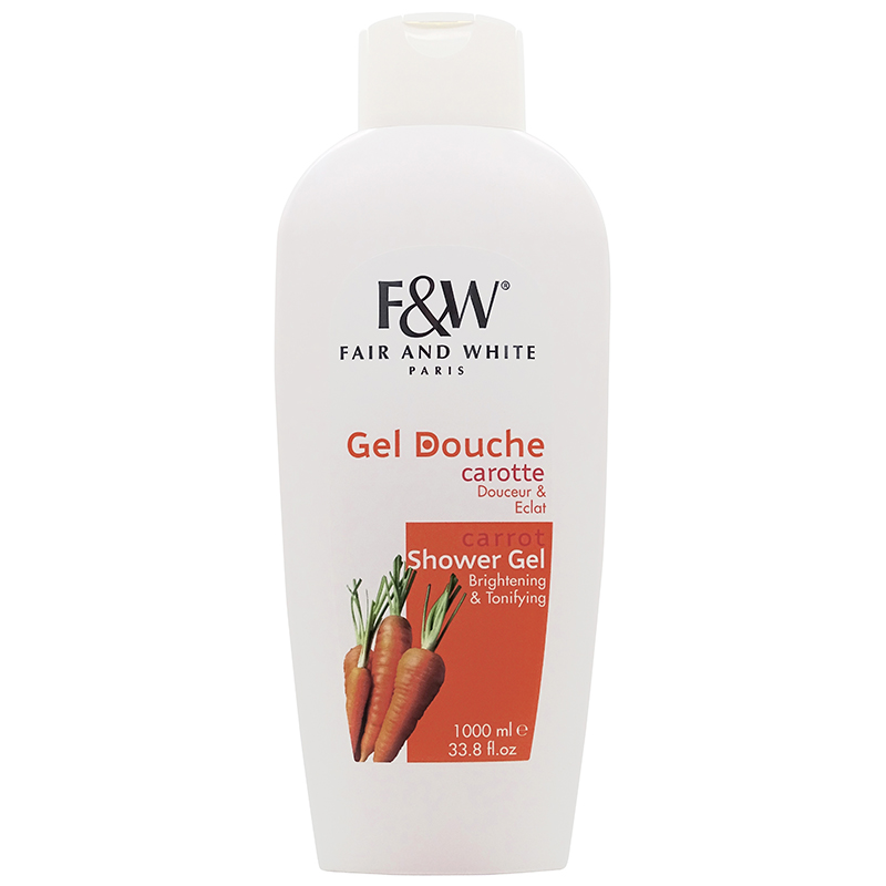 F&W carrot shower gel 1000ml