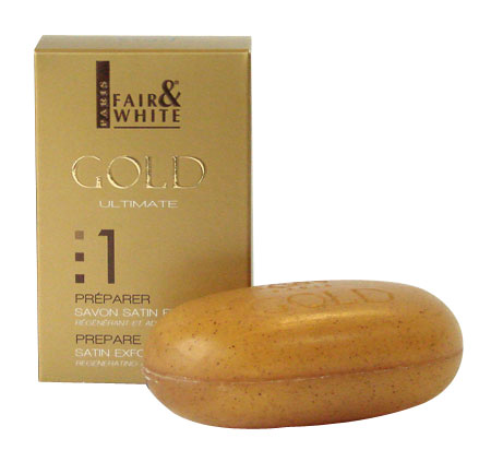 F&W gold exfoliating soap 200g