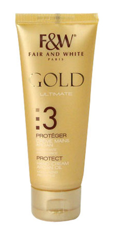 F&W gold hand cream argan oil 75ml