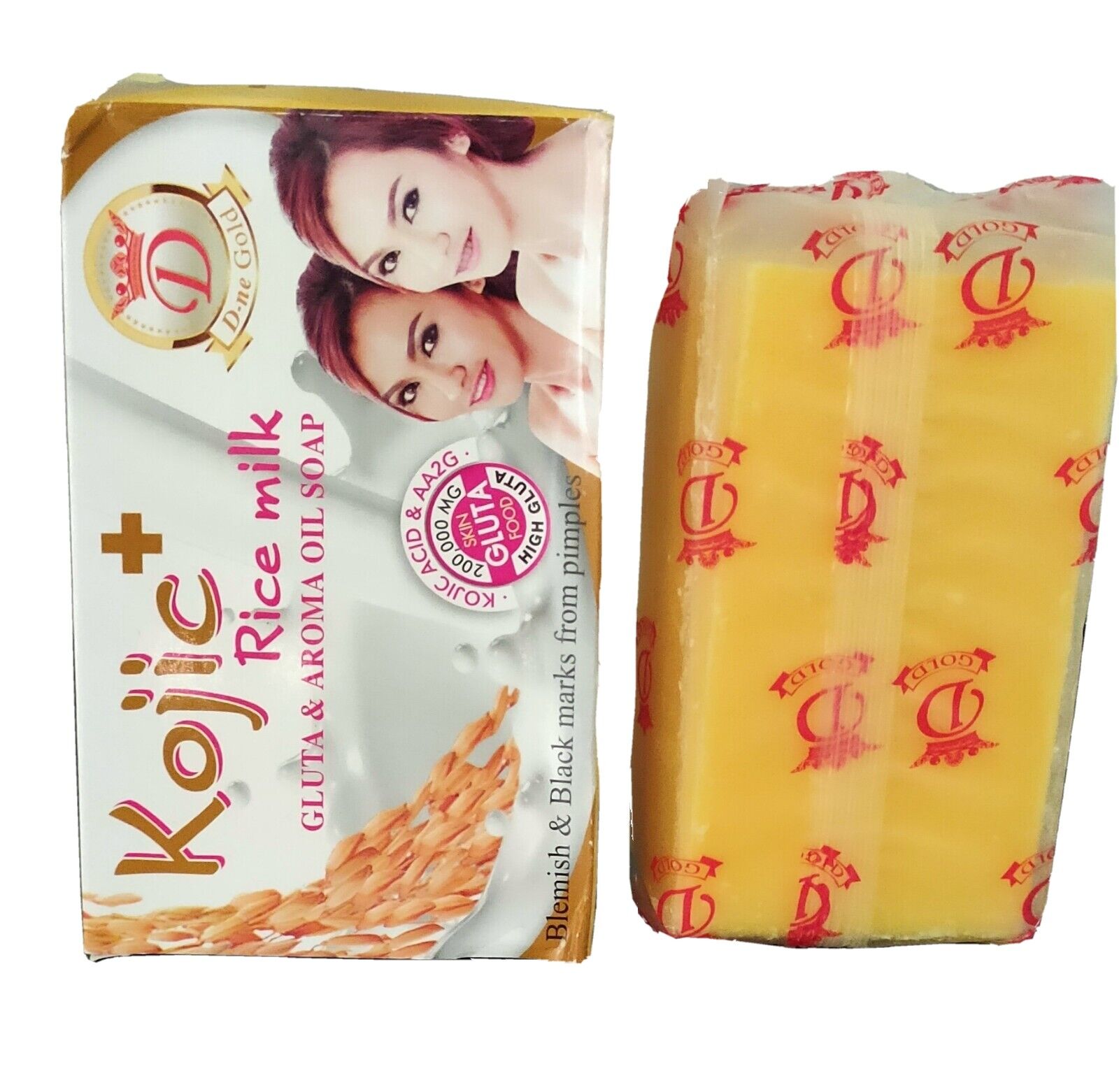 Kojic Rice Milk Gluta et Aroma Oil Savon 160g