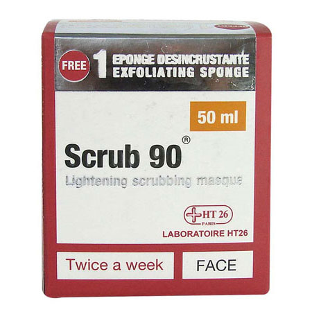 Ht26 scrub 90 lightening scrubing masque 50ml