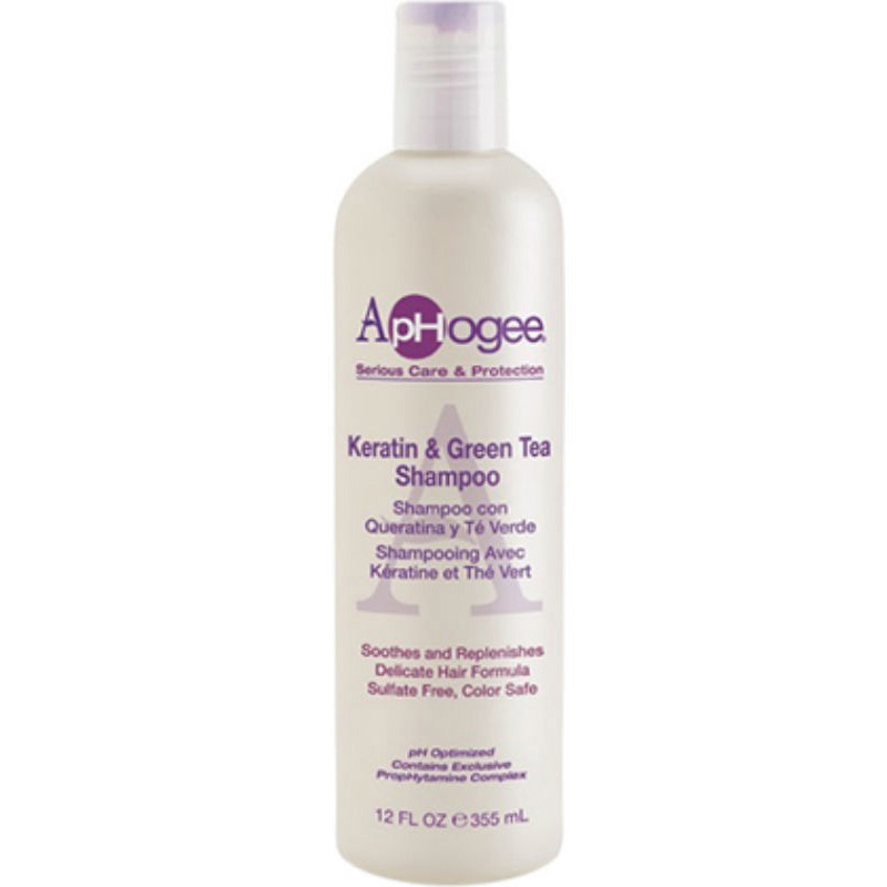 APH keratin & green tea shampoo 355ml
