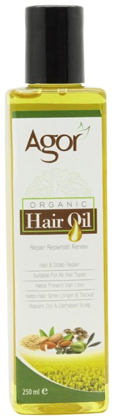 Agor Organic Hair Oil 250ml