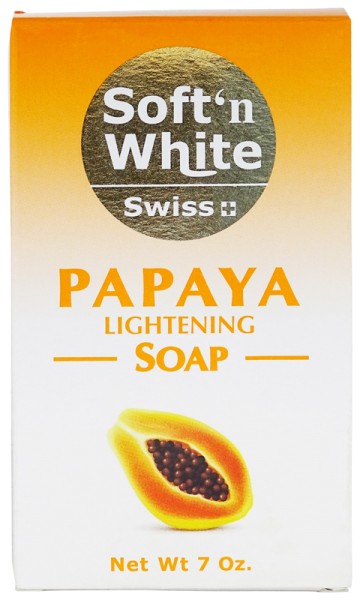 Soft& white papaya savon 200g