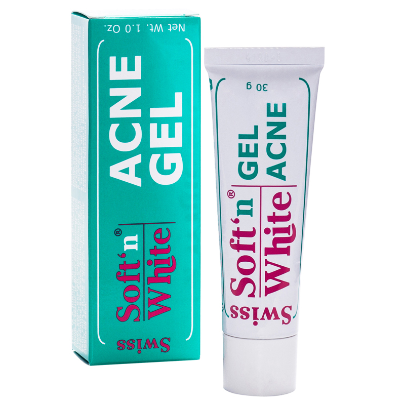 Swiss soft'n white acne gel 30ml
