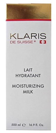 Klaris de suisse moisturizing milk 500ml