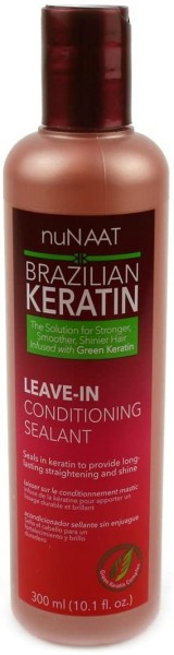 Nunaat brazilian keratin leave in condt 300ml