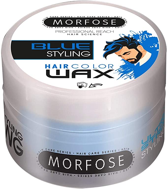 Morfose hair color wax blue 100ml