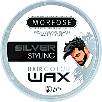 Morfose hair color wax silver 100ml