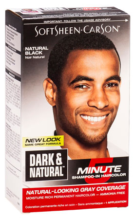 D&n 5 minute color natural black