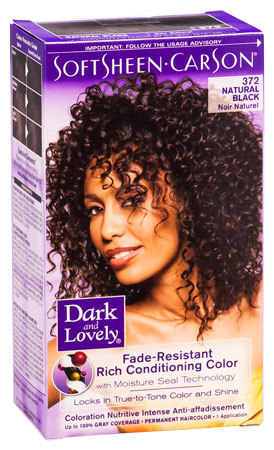 Dark & lovely color #372 natural black