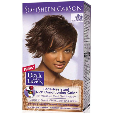 Dark & lovely color #373 brown scable