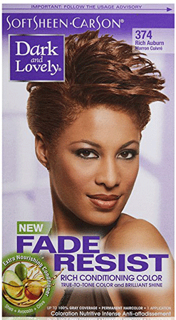 Dark & lovely color #374 rich auburn