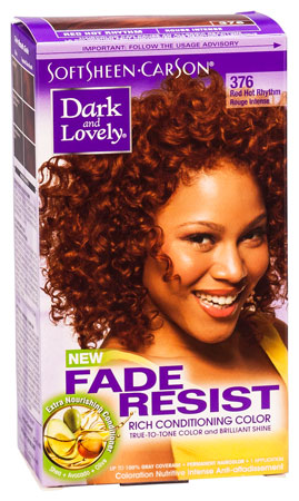 Dark & lovely color #376 red hot rhythm