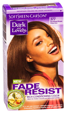 Dark & lovely color #377 chatain dore